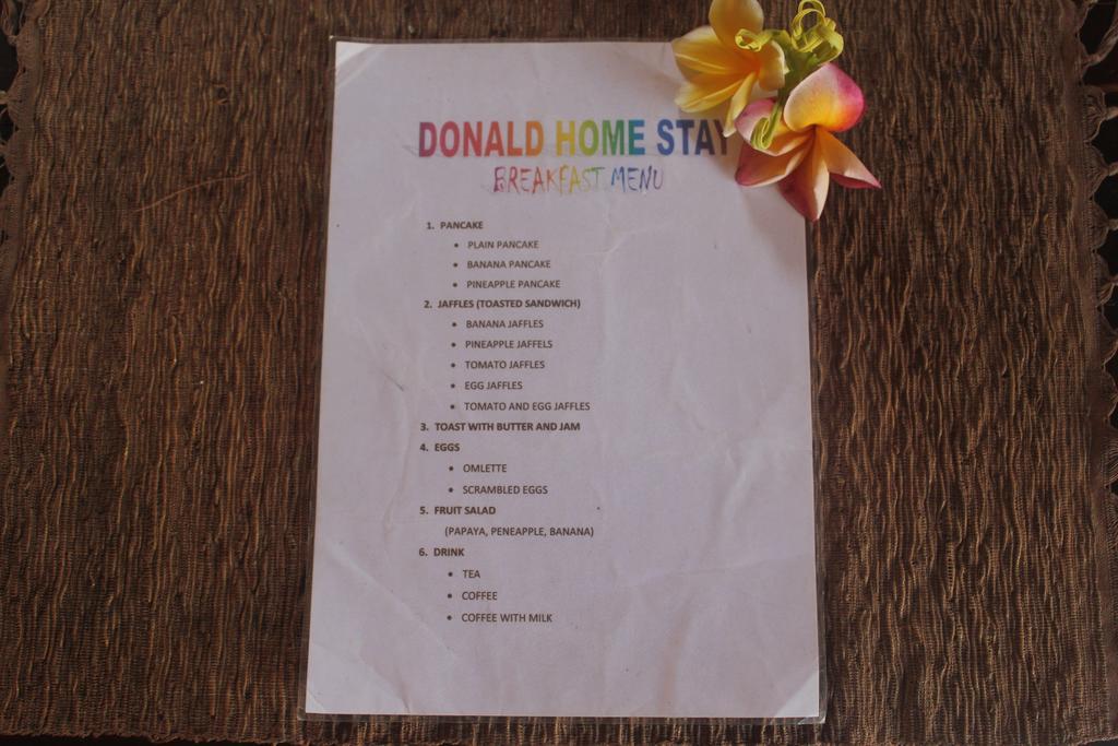 Donald Home Stay Ubud Eksteriør billede